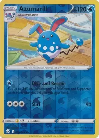 Fusion Strike - Azumarill Reverse