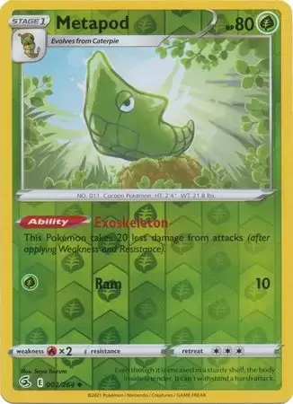 Fusion Strike - Metapod Reverse