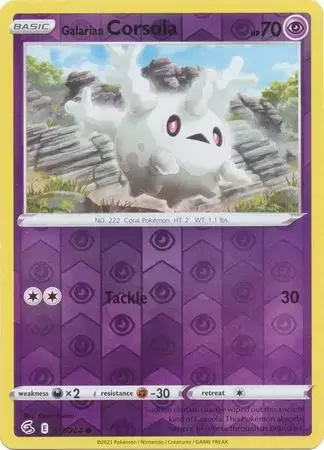 Fusion Strike - Galarian Corsola Reverse