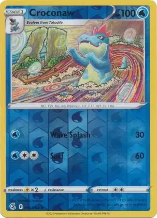 Fusion Strike - Croconaw Reverse
