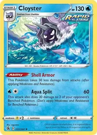 Fusion Strike - Cloyster