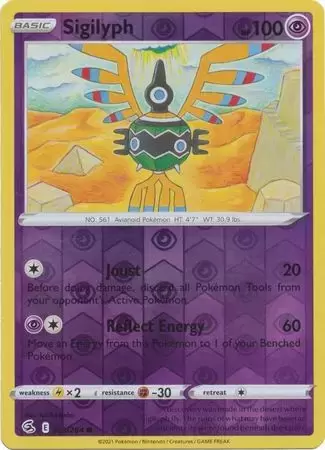 Fusion Strike - Sigilyph Reverse