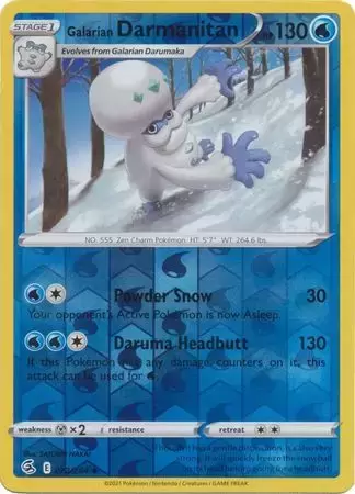 Fusion Strike - Galarian Darmanitan Reverse