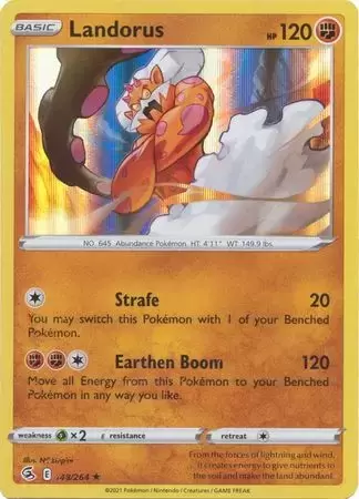 Fusion Strike - Landorus Holo