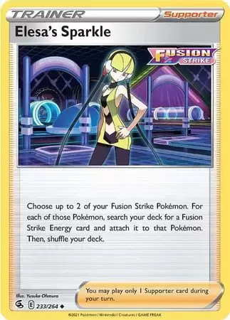 Fusion Strike - Elesa\'s Sparkle
