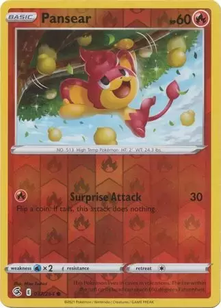 Fusion Strike - Pansear Reverse