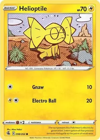 Fusion Strike - Helioptile