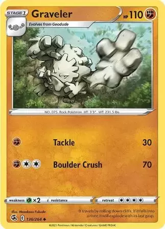 Fusion Strike - Graveler