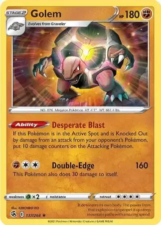 Fusion Strike - Golem