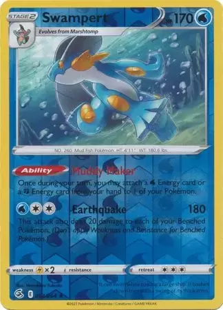 Fusion Strike - Swampert Reverse