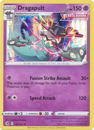 Fusion Strike - Dragapult Holo