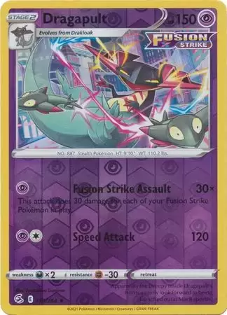 Fusion Strike - Dragapult Reverse