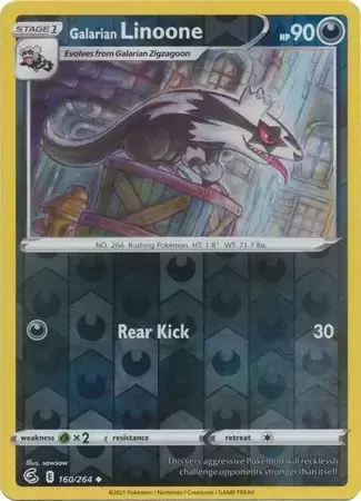 Fusion Strike - Galarian Linoone Reverse