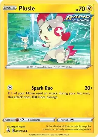 Fusion Strike - Plusle