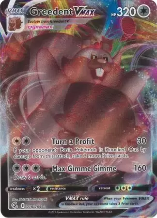 Fusion Strike - Greedent VMAX