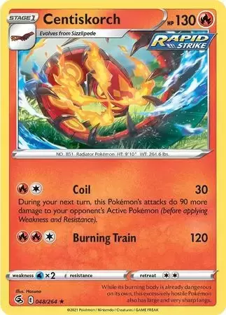 Fusion Strike - Centiskorch