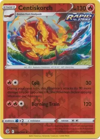 Fusion Strike - Centiskorch Reverse