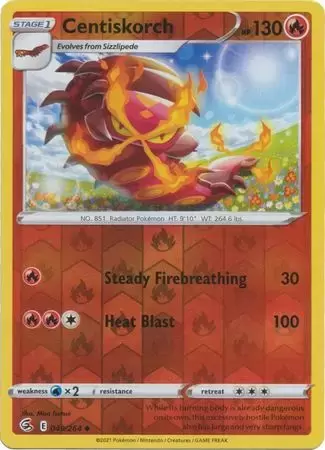 Fusion Strike - Centiskorch Reverse