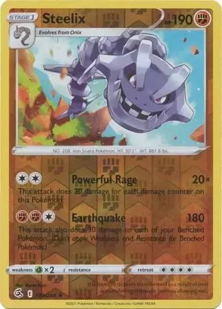 Fusion Strike - Steelix Reverse