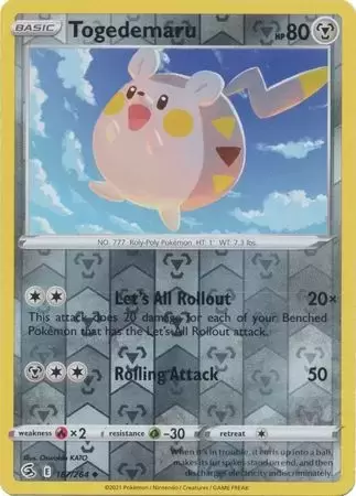 Fusion Strike - Togedemaru Reverse
