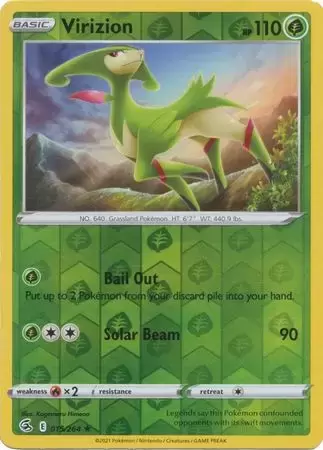 Fusion Strike - Virizion Reverse