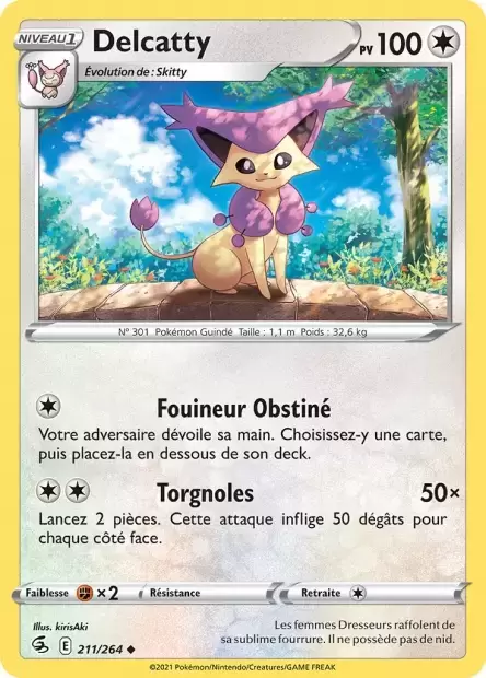 Poing de Fusion - Delcatty