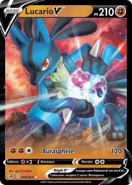 Poing de Fusion - Lucario V