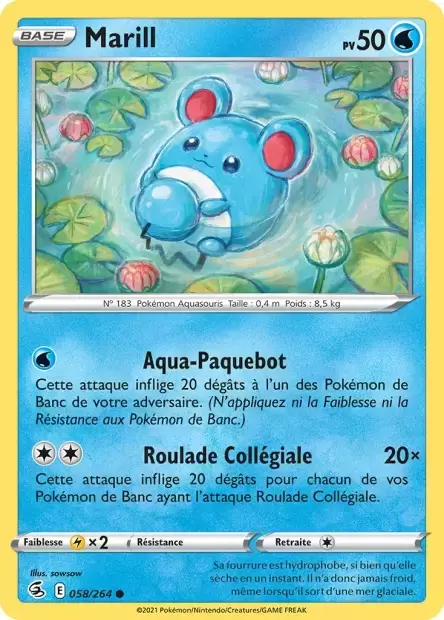 Poing de Fusion - Marill