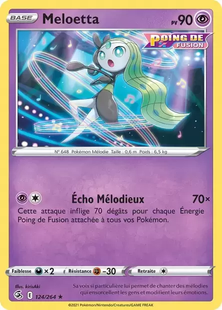 Poing de Fusion - Meloetta