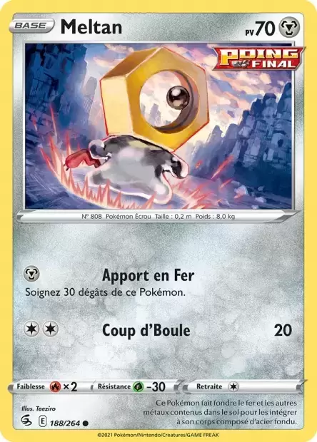 Poing de Fusion - Meltan