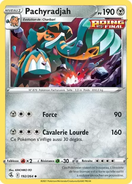 Poing de Fusion - Pachyradjah