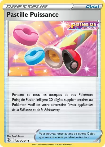 Poing de Fusion - Pastille Puissance