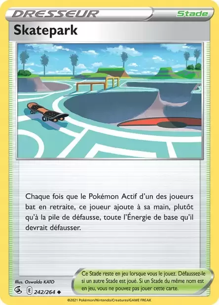 Poing de Fusion - Skatepark