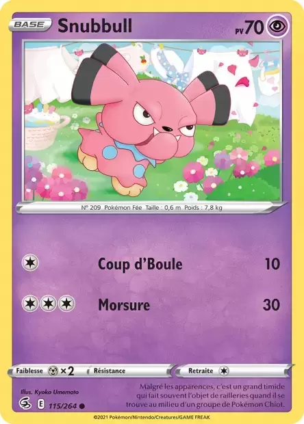 Poing de Fusion - Snubbul