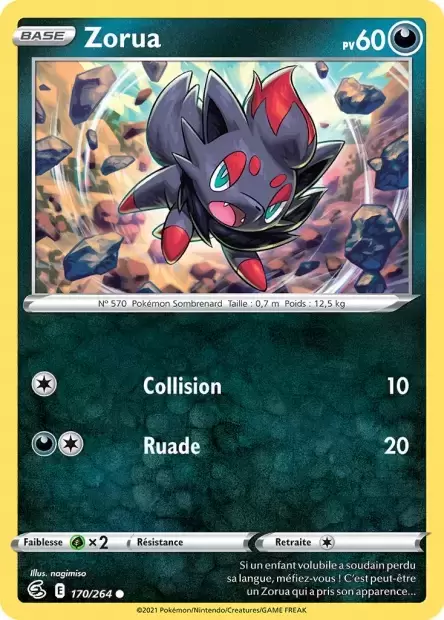 Poing de Fusion - Zorua