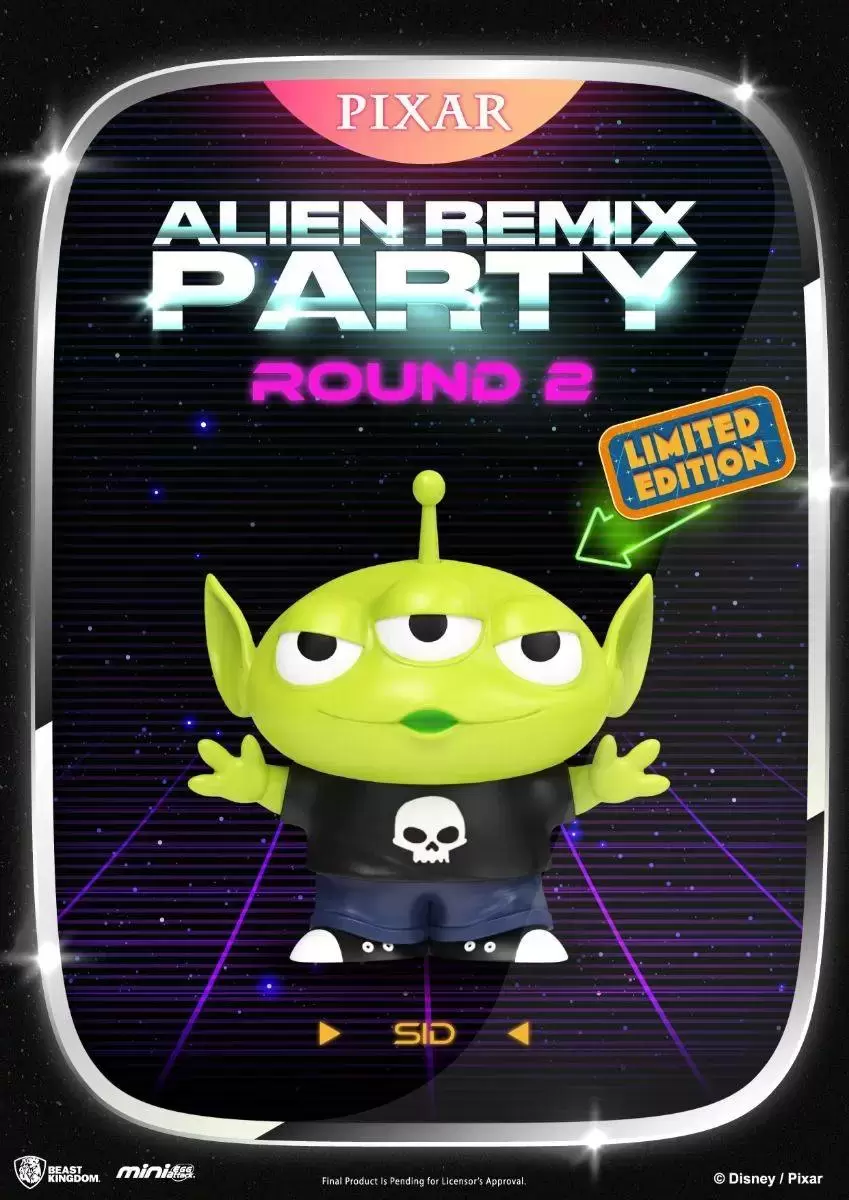 Mini Egg Attack - Sid - Alien Remix Party 2 (Limited Edition)