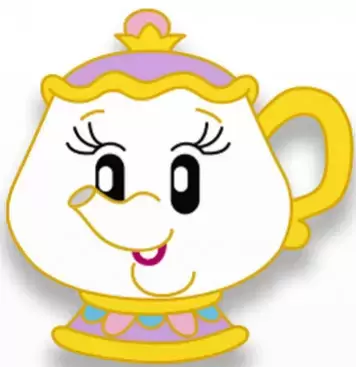 Beauty & The Beast 30th Anniversary Pins - Beauty and the Beast Adorbs Mystery Pin Set - Mrs. Potts