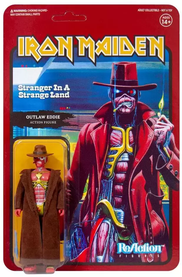ReAction Figures - Iron Maiden - Outlaw Eddie (Stranger in a Strange Land)