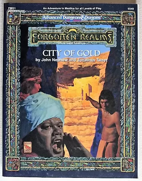 Advanced Dungeons & Dragons - 2ème édition - City of gold