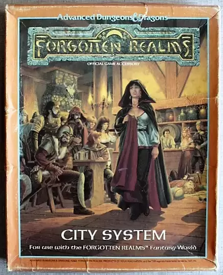 Advanced Dungeons & Dragons - 2ème édition - City system
