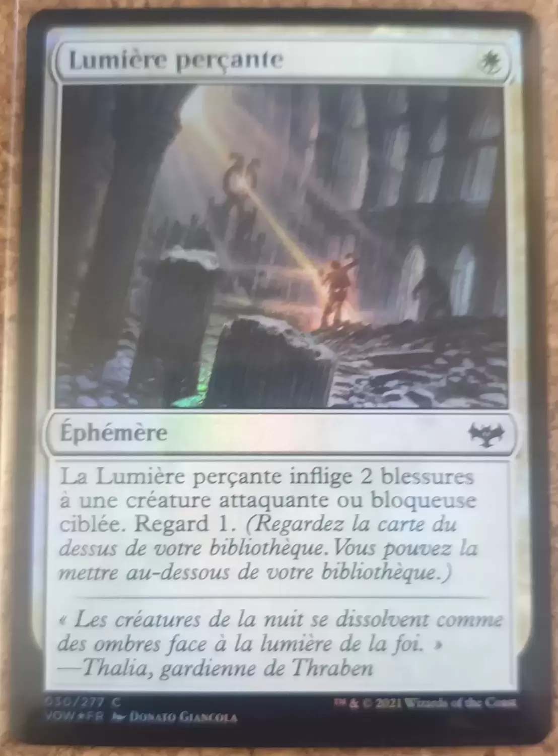 Extension - Lumière perçante - Foil