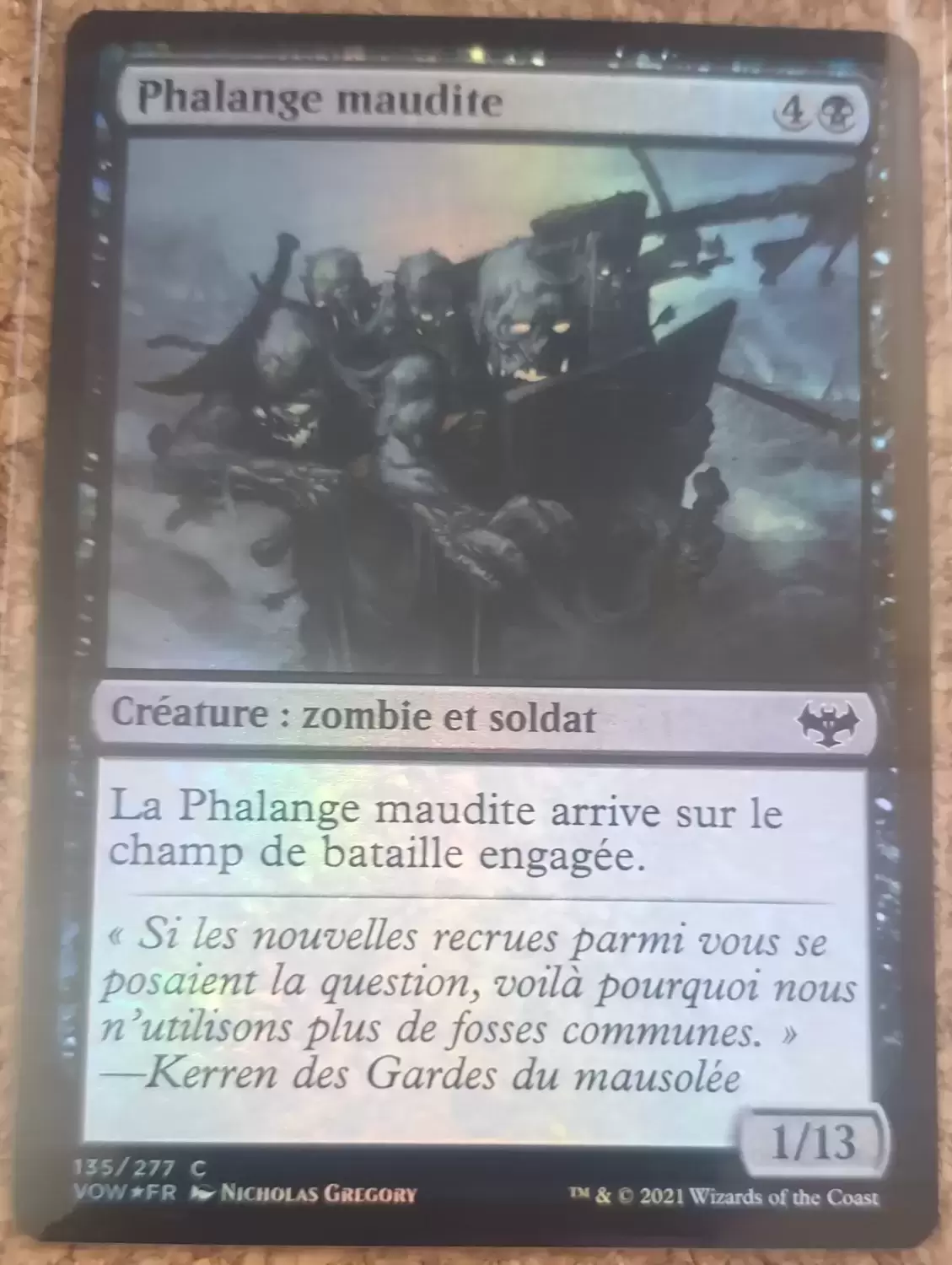 Extension - Phalange maudite - Foil