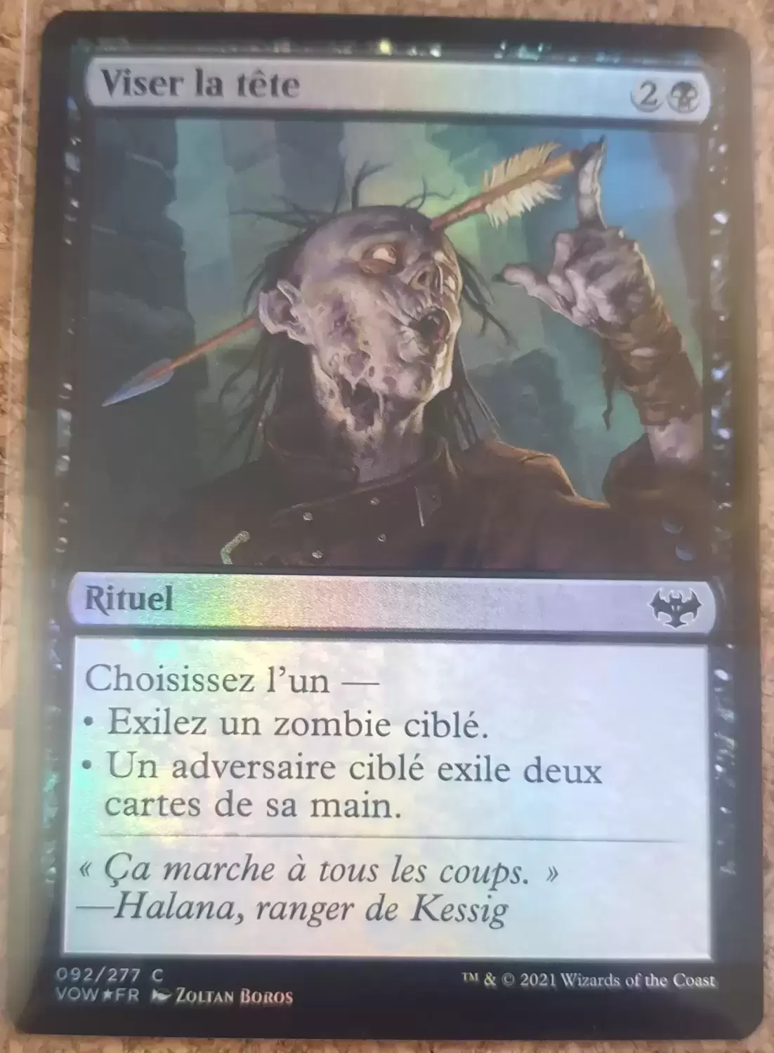 Extension - Viser la tête - Foil