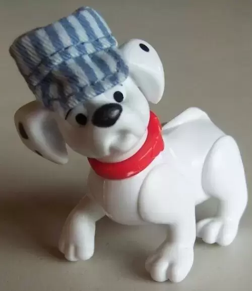 Happy Meal - 102 Dalamatians (2000) - Dalmatian Wearing blue/white train engineer style cap with red collar