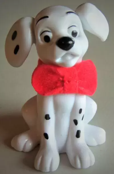 Happy Meal - 102 Dalamatians (2000) - Dalmatian Wearing red plush bow tie