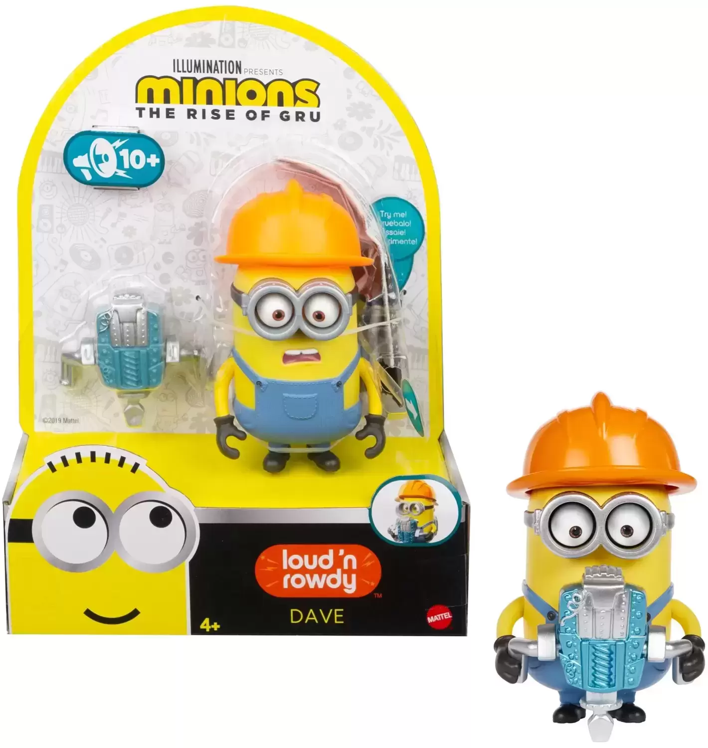 Minions - Rise of Gru (Mattel) - Loud\'N Rowdy Dave