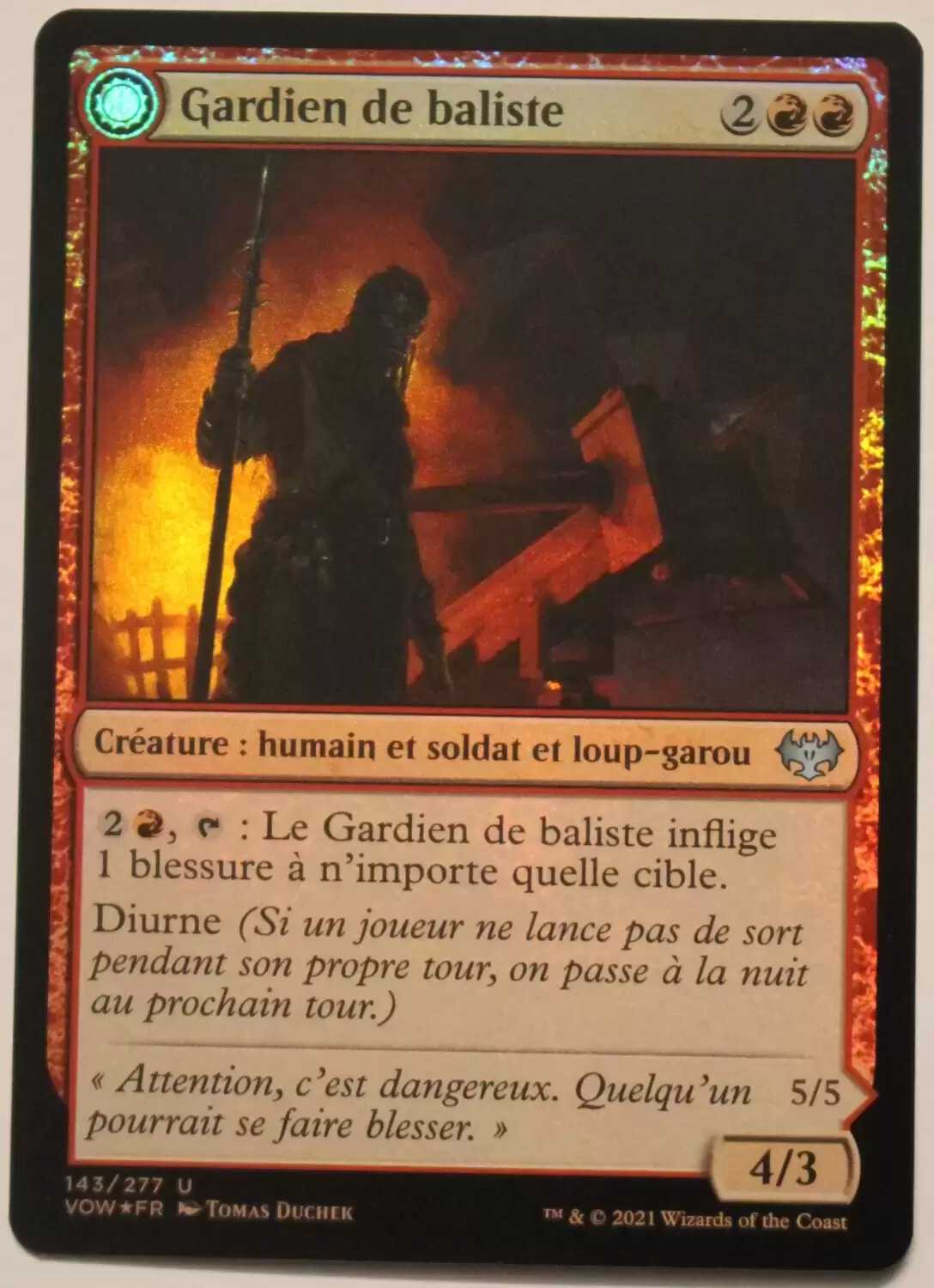 Extension - Gardien de baliste // Porteur de baliste - Foil