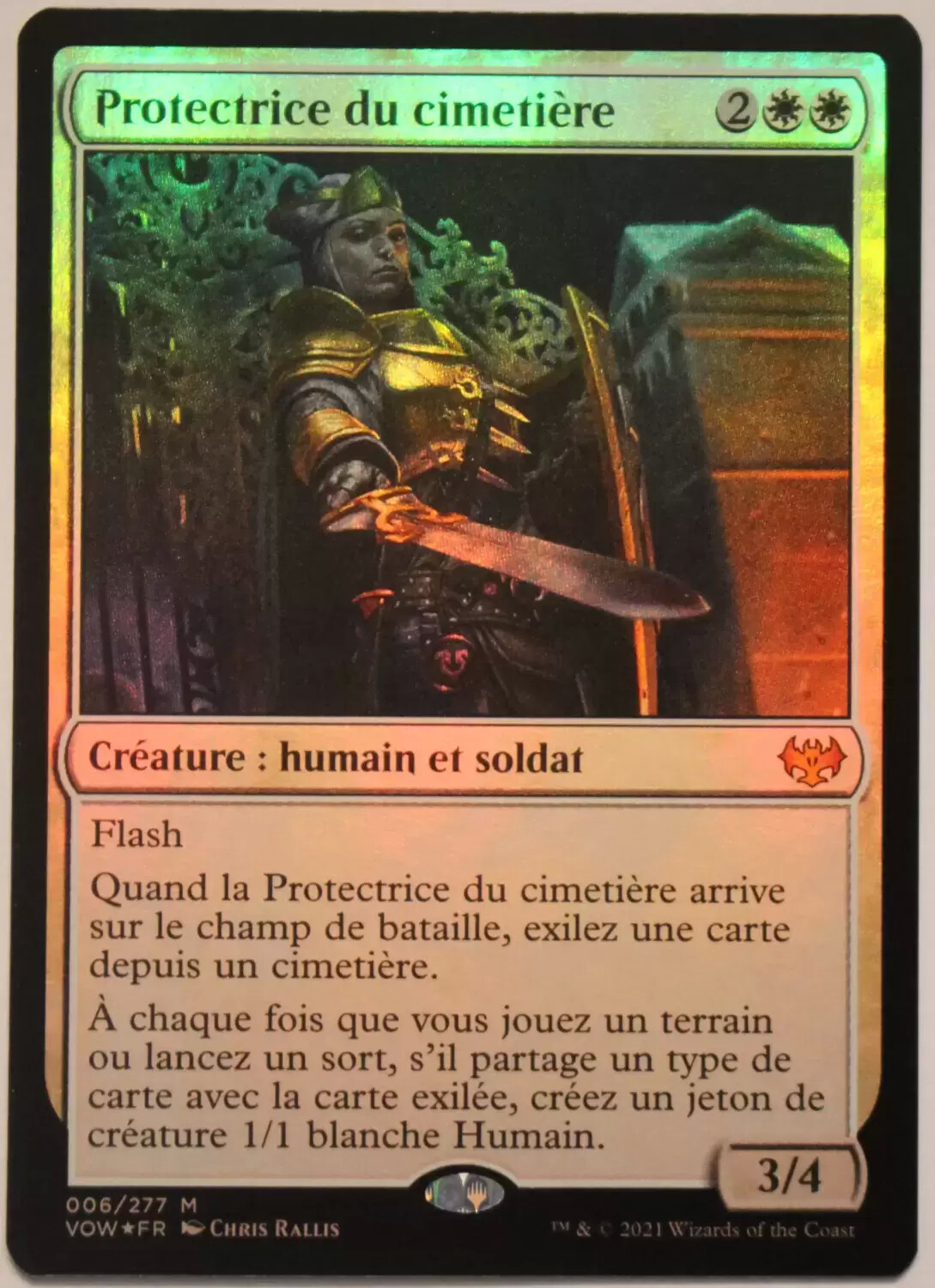 Extension - Protectrice du cimetière - Foil