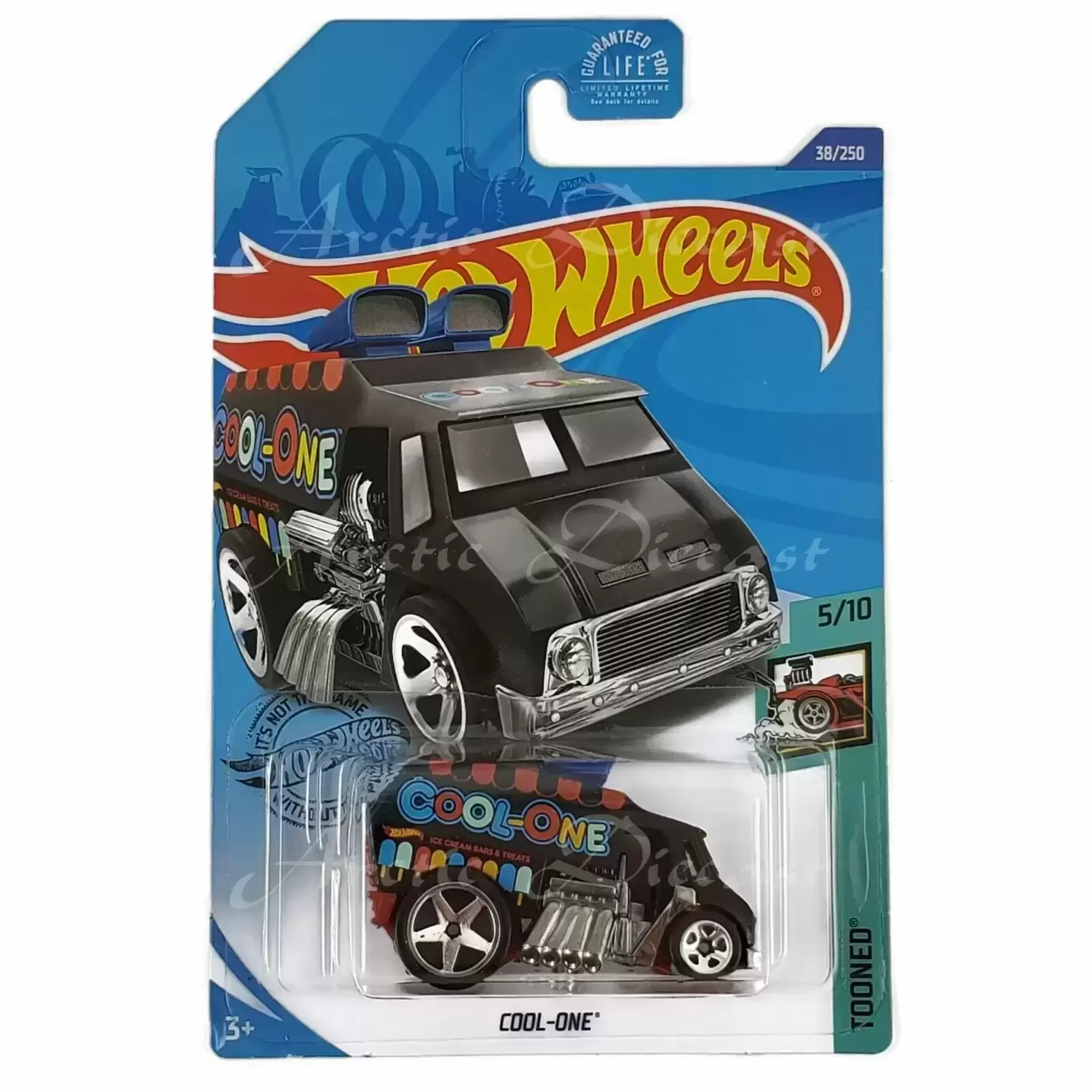 Mainline Hot Wheels - Hot Wheels Mainline 38/250 Cool-One Tooned 5/10 GHF90-D9COG Asst. L2593