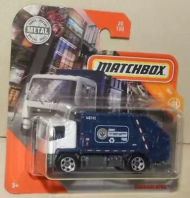Matchbox - Matchbox 20/100 Garbage King MBX City GKK72-4810 Asst. 30782